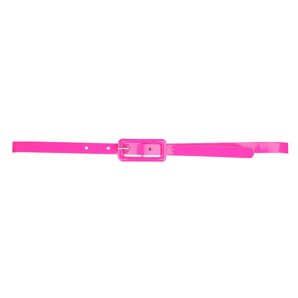 80's Neon Belt Pink