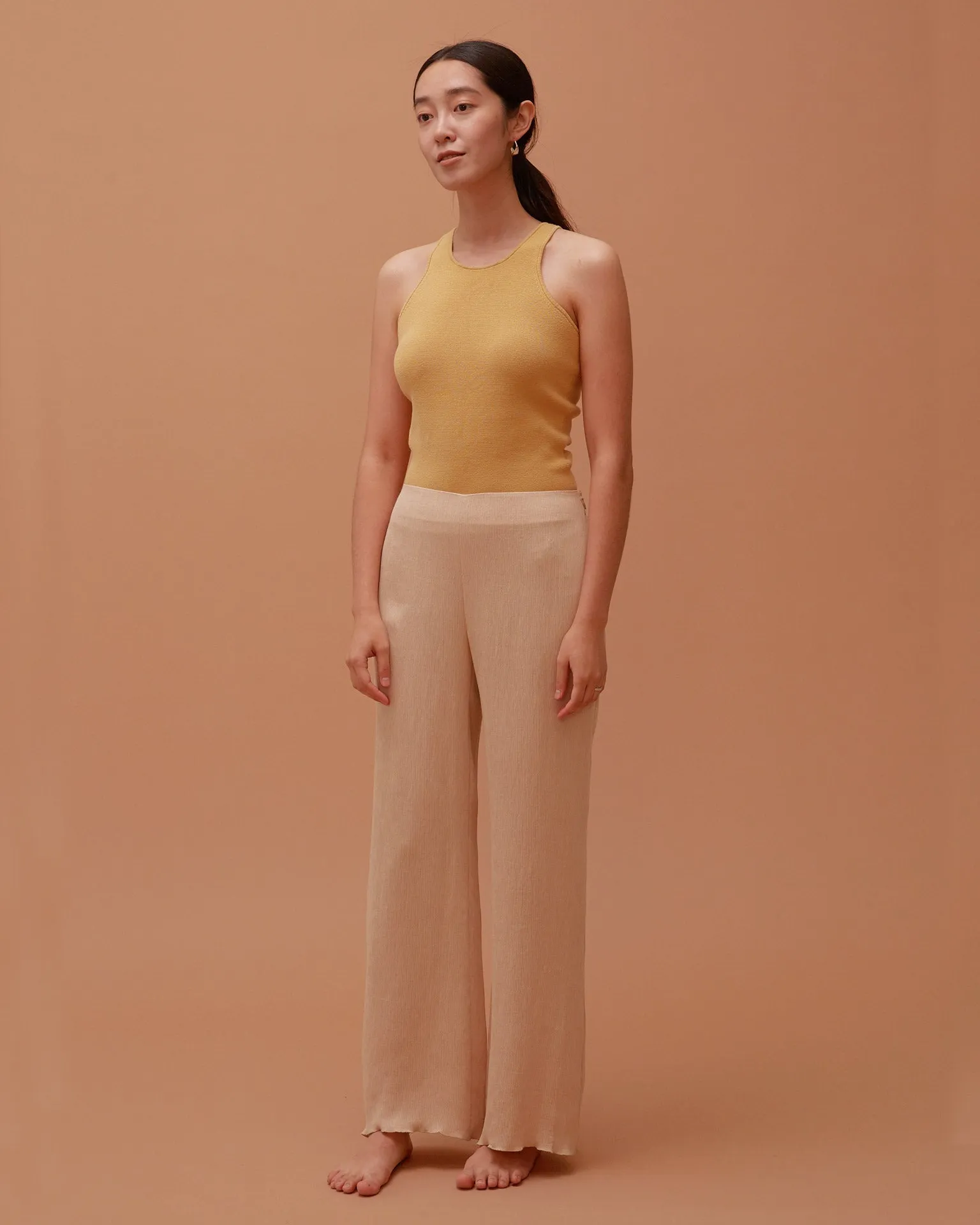 Accordion Dress & Pants Set