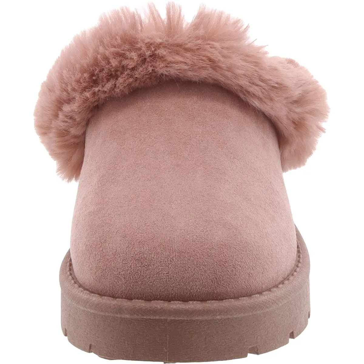 BHFO Womens Suede Slip On Slip-On Sneakers