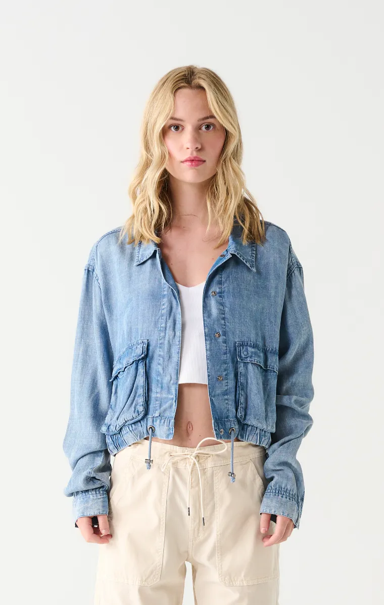 DEX Cropped Utility Jacket