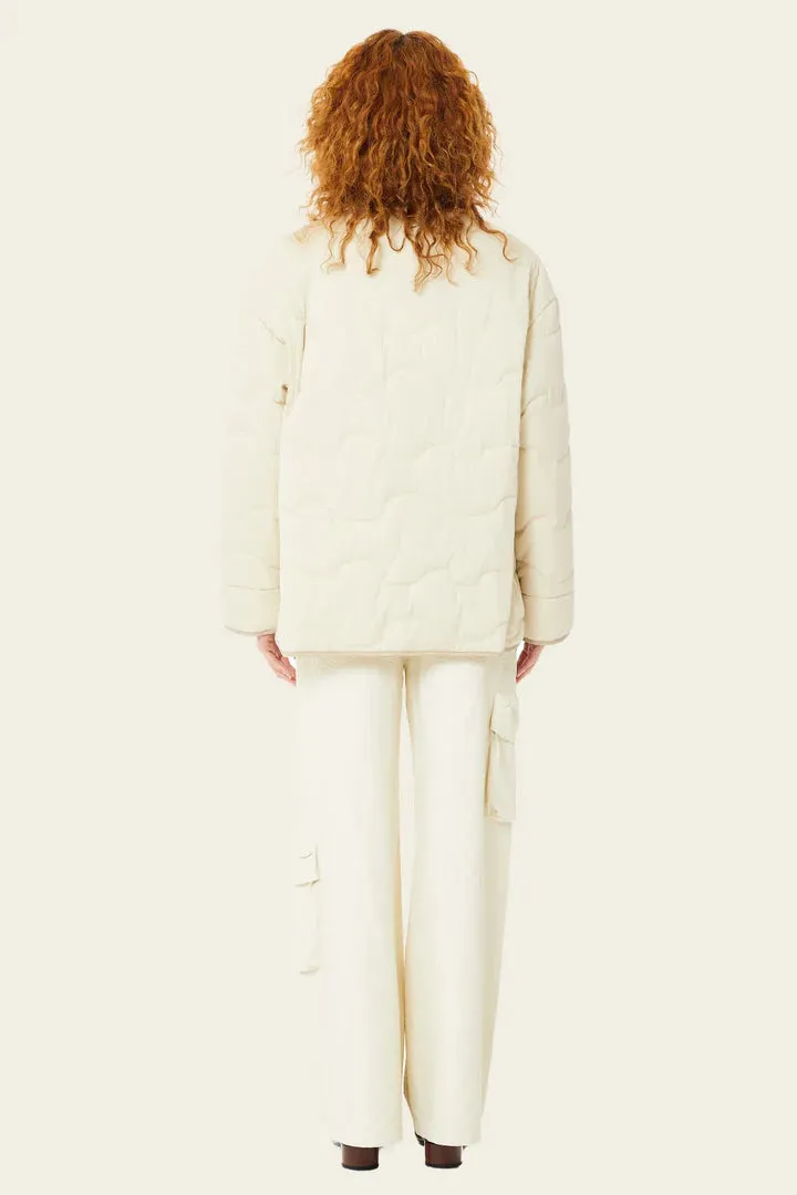 Find Me Now - Mica Quilted Jacket (Sand)