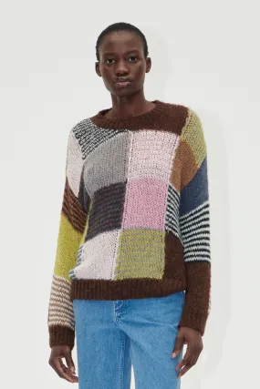 Long Sleeve Jumper - Multi Checks