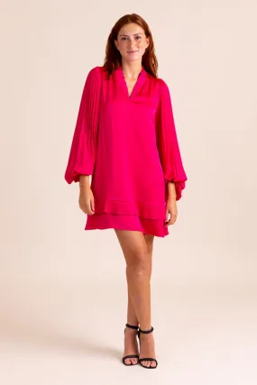 Neon Pink Leo Dress