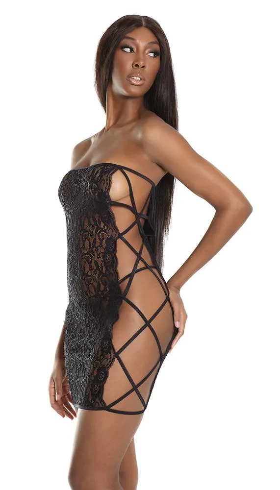 Strapless Lace Tube Dress - Wear It Multiple Ways!