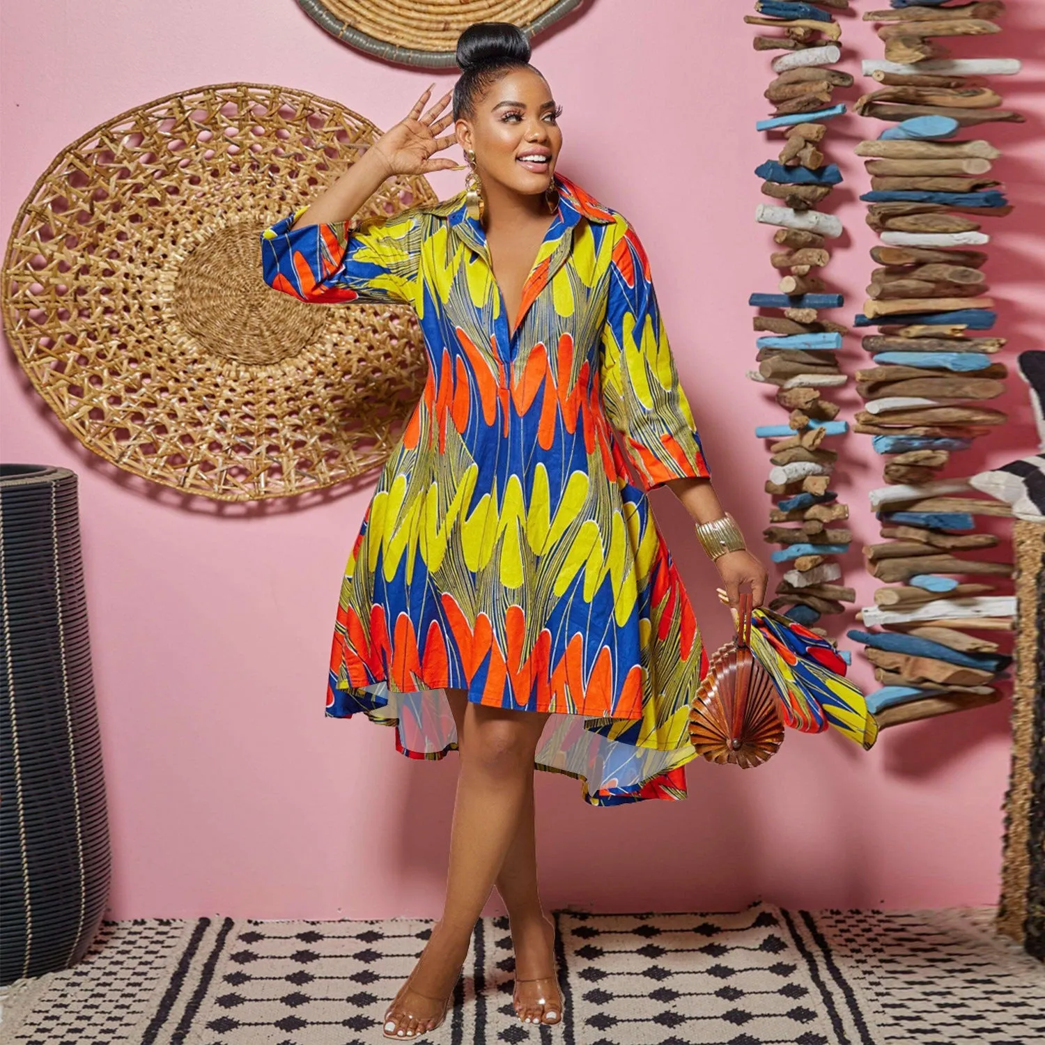 Uptown Girl Summer Dress - Culture Heaven Special